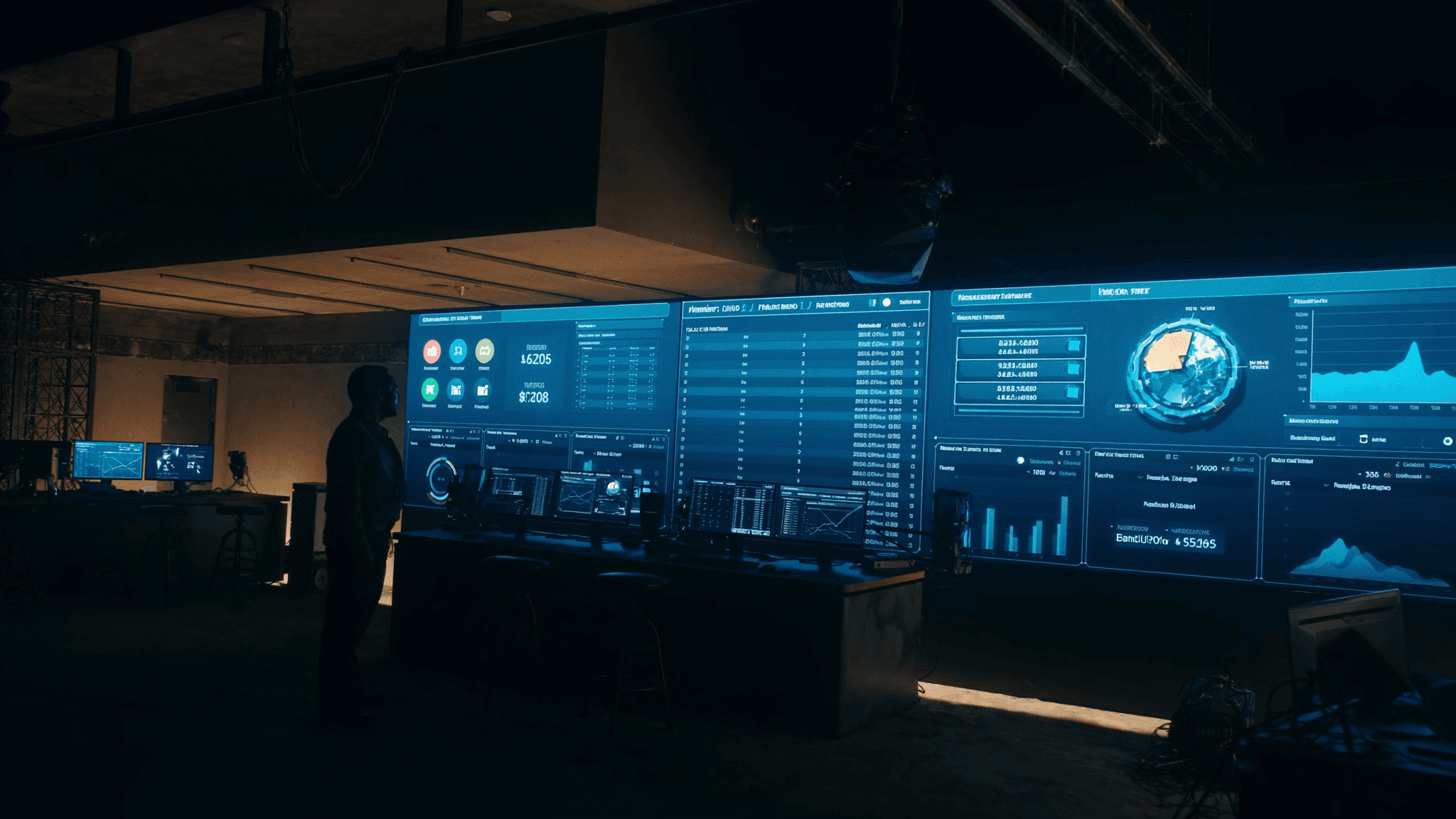 AC Superior live operations center with proprietary analytics dashboards